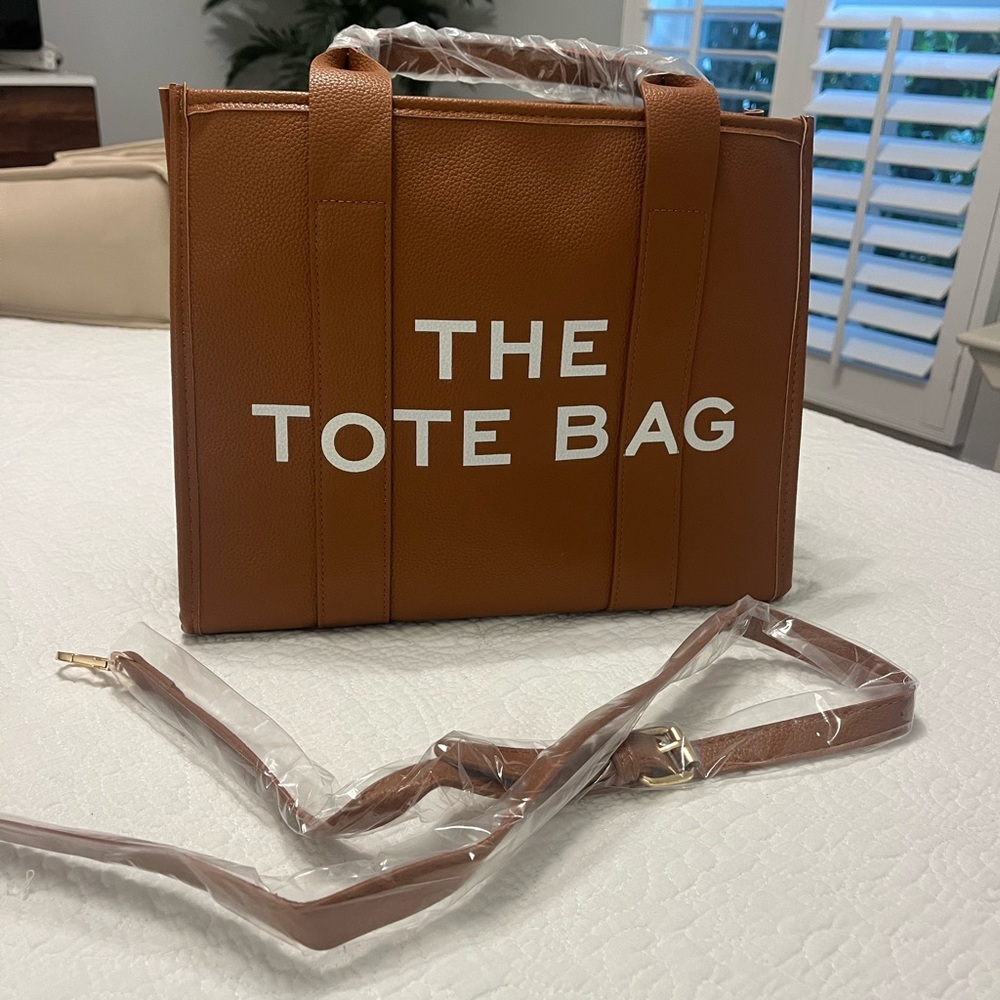 Brown Tote Bag NEW